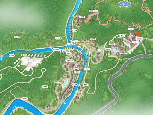 安丘结合景区手绘地图智慧导览和720全景技术，可以让景区更加“动”起来，为游客提供更加身临其境的导览体验。