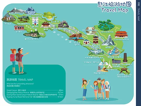 安丘智慧导览系统下的手绘地图个性化推荐功能？